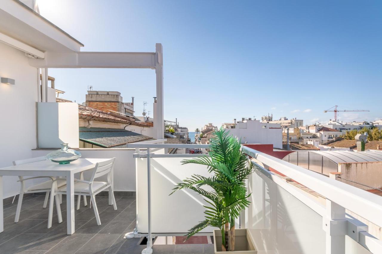 Beach Penthouse Sitges Rentals 外观 照片